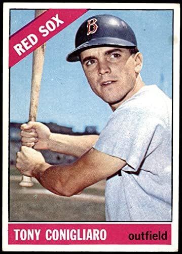 1966. TOPPS # 380 Tony Conigliaro Boston Red Sox Ex + Red Sox