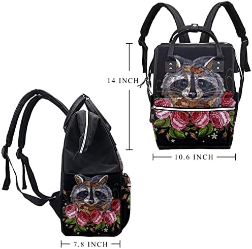 Torba za pelena Raccoon Rose Care Bag Nappy Promjena torbe