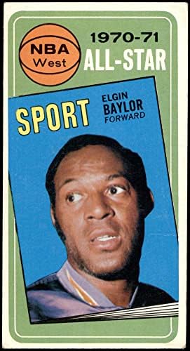 1970 FAPPS 113 All-Star Elgin Baylor Los Angeles Lakers Good Lakers Seattle University