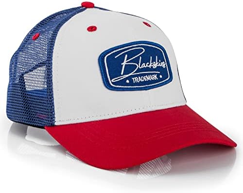 BlackSkies brijač bejzbol kapa | Muške žene Visor Premium Snapback Trucker kapa kapa šešira Crna crvena