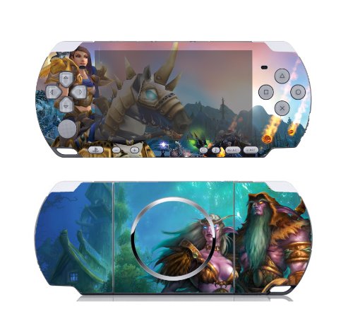 World of Warcraft vinilna naljepnica za kožu za Sony PSP 3000