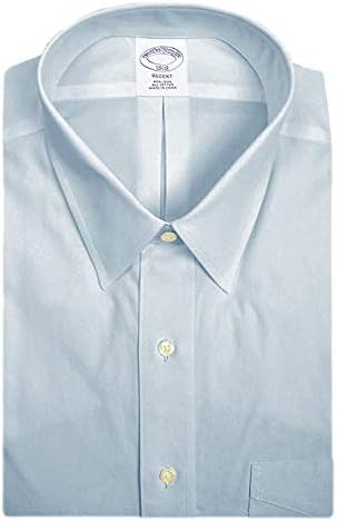 Brooks Brothers Mens Regent Fit anron pamučna džepa haljina svijetlo bijela