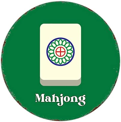 Mahjong Poklon METAL znak Prilagođeni znakovi na otvorenom METAL MAHJONG TILES ukrasi Metalni znak Zidni