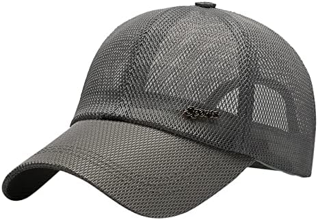 Unisex mrežasta Kamionska kapa jednobojne ljetne bejzbol kape niskog profila klasični trening Tata šešir