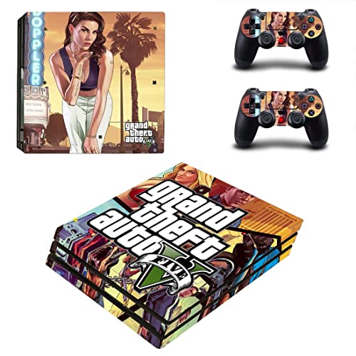 Za PS4 normalne igre Grand GTA Theft i auto PS4 ili PS5 kožna naljepnica za PlayStation 4 ili 5 konzolu