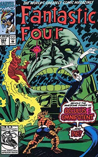 Fantastic Four # 364 VF ; Marvel comic book / Tom DeFalco