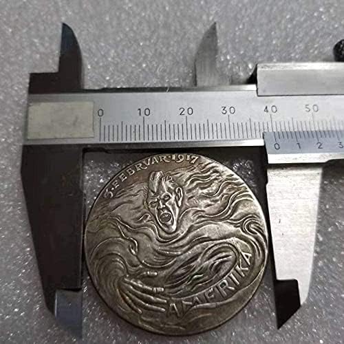 Starinski zanati njemački kopija Komerativni novčić napravio stari srebrni dolar srebrni okrugli cound coin
