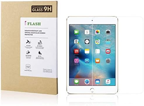 iFlash kaljeno staklo zaštitnik ekrana kompatibilan za Apple iPad Air 3 i iPad Pro 10.5 inča - transparentno