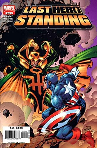 Posljednji heroj stoji 5 VF / NM ; Marvel comic book / Loki Kapetan Amerika