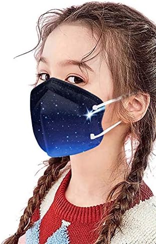 JMETRIE 10pc jednokratna maska za lice za djecu, slatke maske za štampanje maska za lice prozračna udobna