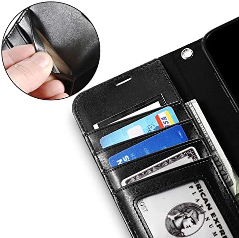 aplslpa iPhone 14 Pro Max Case novčanik, Premium PU kožna torbica za novčanik, preklopni poklopac novčanika
