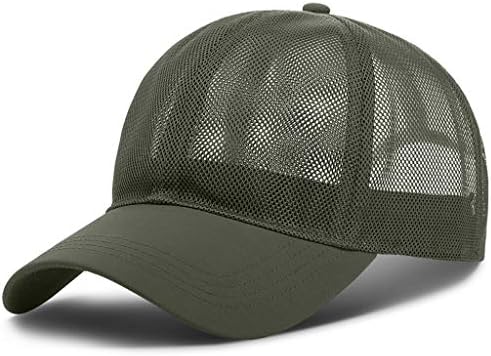 Čvrsta boja uniseks bejzbol šešir modne mreže prozračne lagane brzine suhe vanjske aktivnosti planinarenje