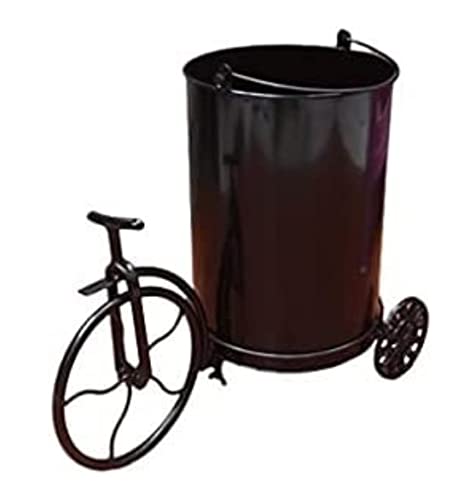 Kyusar Trash can smeće kanti za smeće može za spavaću sobu kante za smeće retro biciklističke kante za skladištenje