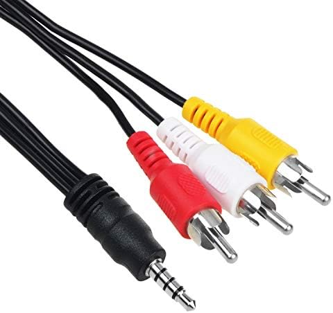 Dodatna oprema USA 5ft AV A / V TV kabl za kablove kompatibilan sa Sony CCD-TRV68 CCD-TV98 CCD-TRV108 e
