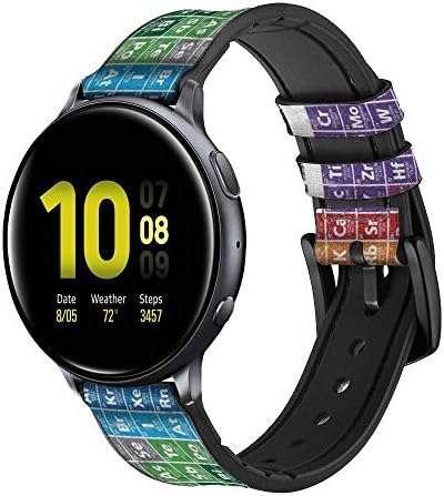 CA0687 Periodična traka za tablicu i silikon Smart Watch Trake za Samsung Galaxy Watch, Watch3 Active, Active2,
