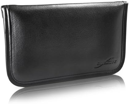 Boxwave Case kompatibilan sa oštrim Aquos R2 - elitnom kožnom messenger torbicom, sintetički dizajn kože