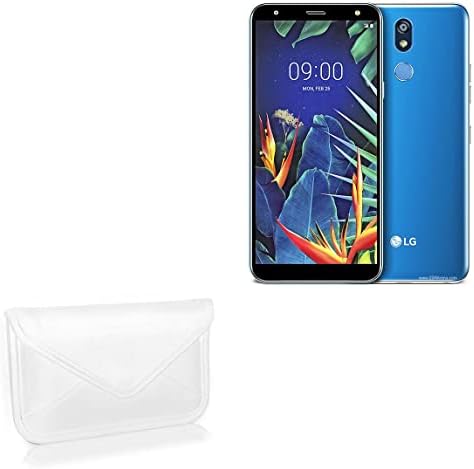 Boxwave futrola za LG K40 - Elite kožna messenger torbica, sintetička kožna poklopac koverte za kovertu