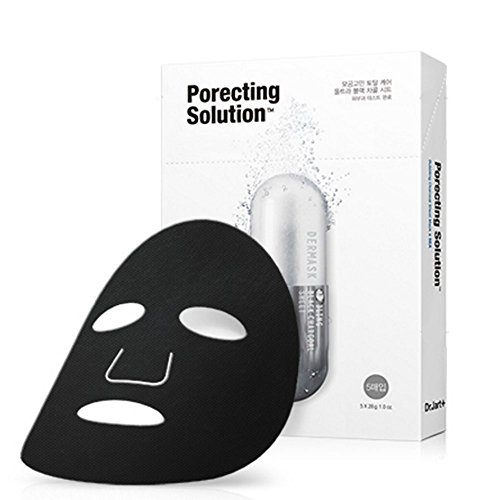 5 listova Dr. Jart Dermask Ultra Jet Porecting solution Bubbling ugalj maske