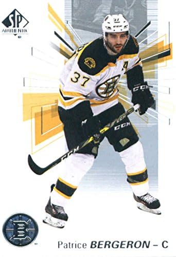-17 Gornja paluba SP autentična 79 Patrice Bergeron Boston Bruins hokejaški karton