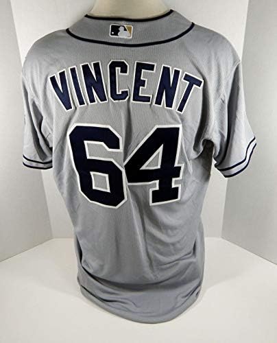 San Diego Padres Nick Vincent 64 Igra Izdana siva Jersey - Igra Polovni MLB dresovi