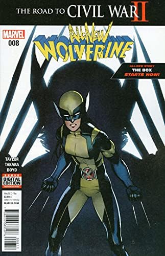 Potpuno novi Wolverine # 8 VF ; Marvel comic book / drugi građanski rat