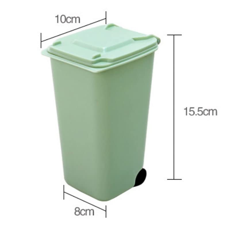 Uxzdx kanta za otpad stona kutija za odlaganje kućna korpa za smeće kontejner kanta za smeće ljuljačka čišćenje