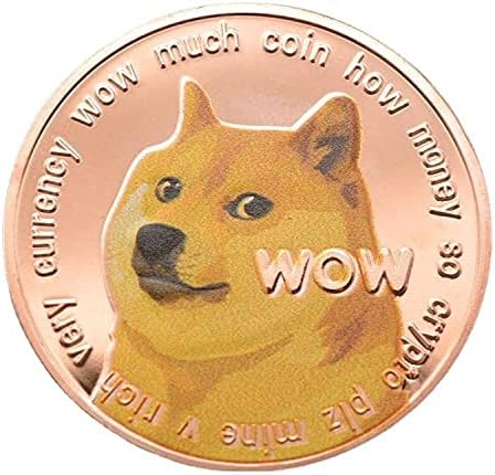 Komemorativni koinsi1oz Dogecoin Komemorativni kovani novčić Gold Pleted CryptoCurrency2021 Limited Edition
