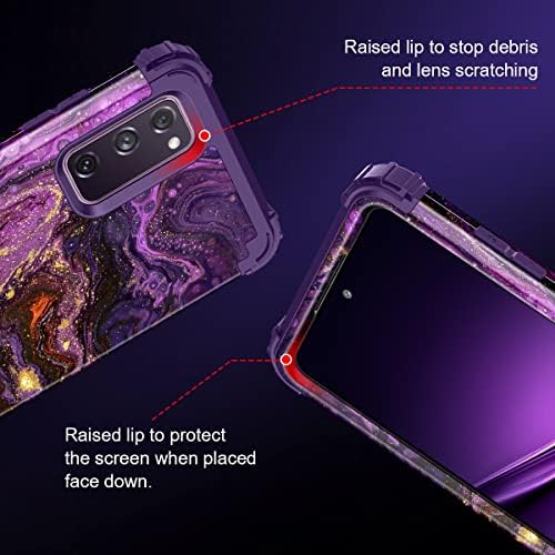 Miqala za Galaxy S20 FE 5G sa 2 kaljenom staklenim zaštitom od stakla + 2 kamere zaštitnika za zaštitu kamere,