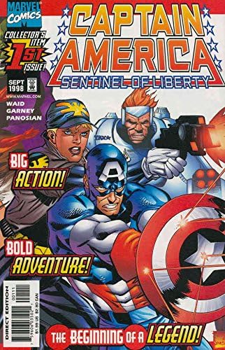 Kapetan Amerika: Sentinel slobode 1 VF / NM ; Marvel comic book / Mark Waid