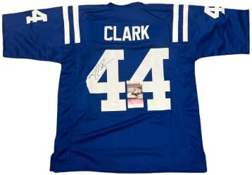Dallas Clark Indianapolis Colts potpisao je autogragram Custom Jersey Blue JSA svjedoči ovjereno