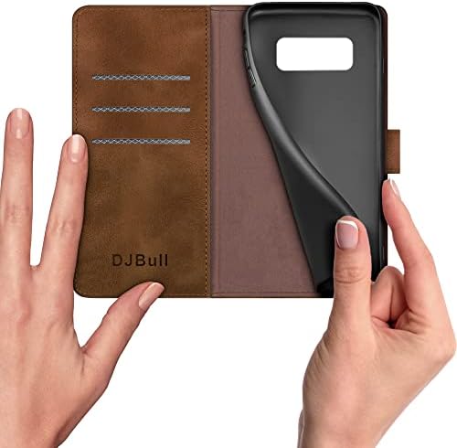 DJBull Samsung Galaxy Note 8 torbica za novčanik sa【RFID blokiranjem】 držač kreditne kartice, PU kožna futrola