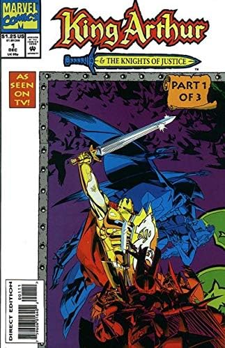 Kralj Arthur i vitezovi Pravde #1 VF ; Marvel comic book