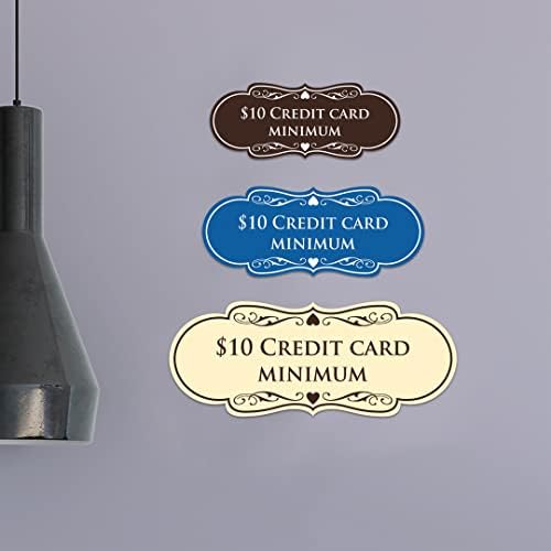 Dizajner 10 USD kreditne kartice Minimalni znak - Veliki