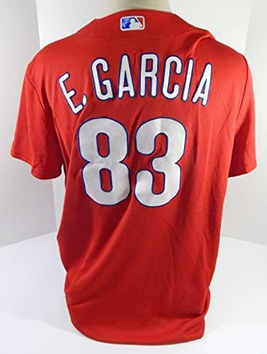 Philadelphia Phillies Edgar Garcia 83 Igra Polovna Crveni dres EX ST BP XL DP43677 - Igra Polovni MLB