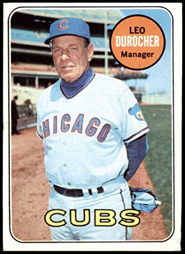 1969 TOPPS 147 Leo Durocher Chicago Cubs VG Cubs