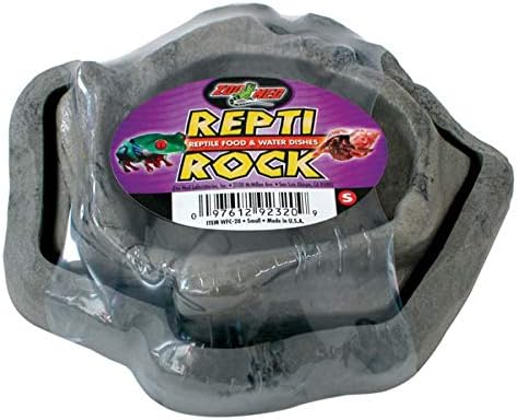Zoo Med Repti Rock - Hrana & amp; posuda za vodu Combo Pack Small - Pack of 12