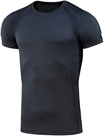 M-tac atletska taktička majica Gen.2 - prozračna poliesterska vojska majica sa patch panelima na kratkim rukavima za muškarce