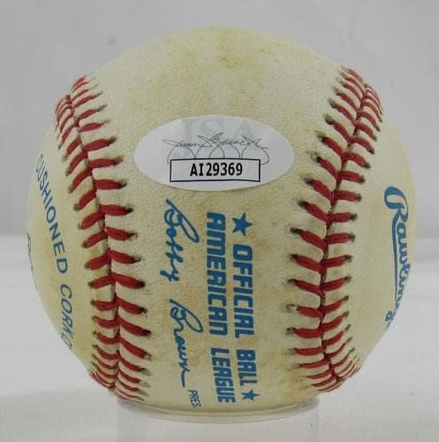 Cal Ripken JR potpisao automatsko autograph aingling baseball JSA AI29369 - autogramirani bejzbol