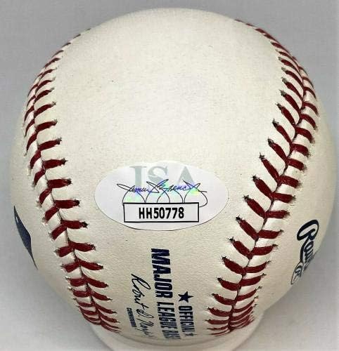 Yusniel Efrain Diaz autografirao je potpisan bejzbol OMLB JSA LA Dodgers - autogramirani bejzbol