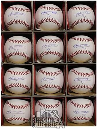 12 CT Lot Vladimir Guerrero JR 27 Autografirani službeni MLB bejzbol - JSA COA - AUTOGREM BASEBALLS