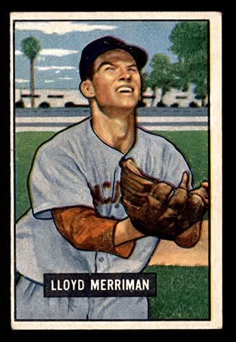 1951 Bowman # 72 Lloyd Merriman Cincinnati Reds VG Reds