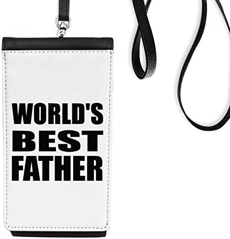 Najbolji svjetski otac festival Citiraj telefon novčanik torbica Viseće mobilne torbice Crni džep