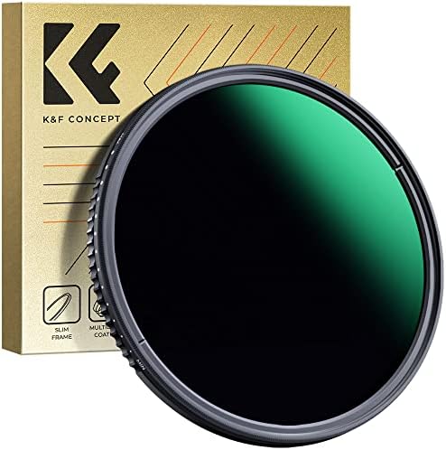 K&F Concept 58mm varijabilni ND3-ND1000 ND Filter neutralne gustine sočiva sa 24 višeslojna premaza za sočiva
