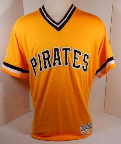 2019 Pittsburgh Pirates Brandon Waddell Game Izdana žuta Jersey 79 TBTC 150 - Igra Polovni MLB dresovi