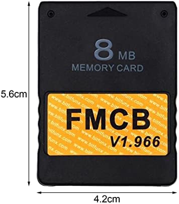 Worparsen Gaming Data Storage Card Durable Fmcb besplatno MCboot V1. 966 Gaming data Storage Card Game Save