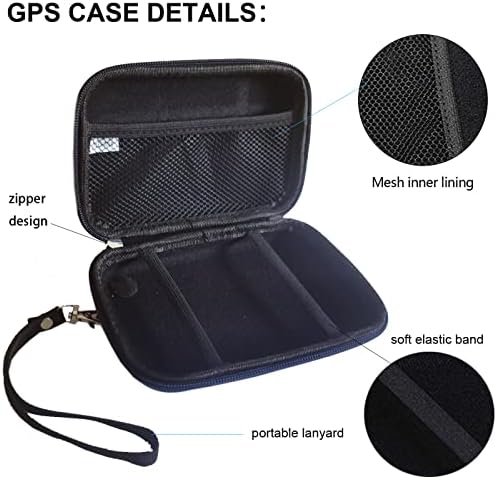5-inčni tvrdi disk torba za nošenje torba za čuvanje tvrde zaštitne futrole GPS futrola za Garmin Zumo XT