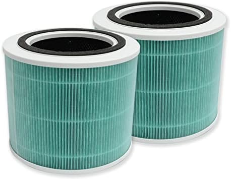 Pureburg 2-paket zamjena 4-in-1 HEPA filtri Kompatibilan je s Toppin pročišćivačem zraka 220 sq.ft, TPAP003