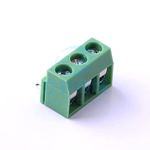 10 kom 5mm broj reda: 1 Pin: 3 zakrivljene igle mogu se spojiti bakar ekološki vijčani Terminal P=5mm 5mm