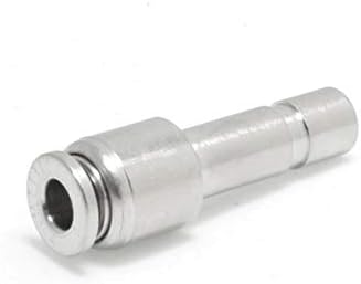 Metteair 12 mm od - 8 mm od gurnite za spajanje jednog dodira ravno utikač reduktor mesing niklovan