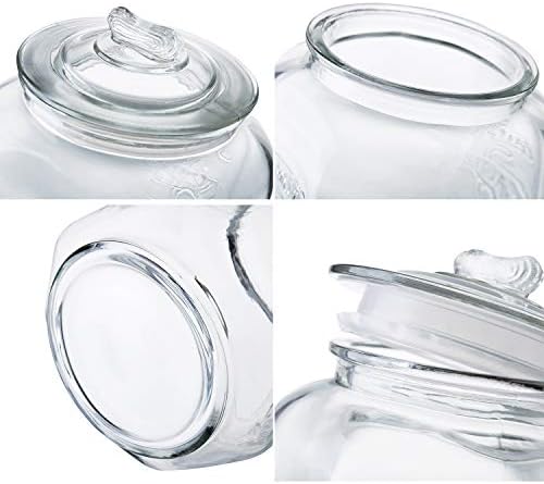 Diamond Star Glass storage Jar široka usta konzerviranje Jar veliki Candy Jar kuhinja kontejneri sa hermetički
